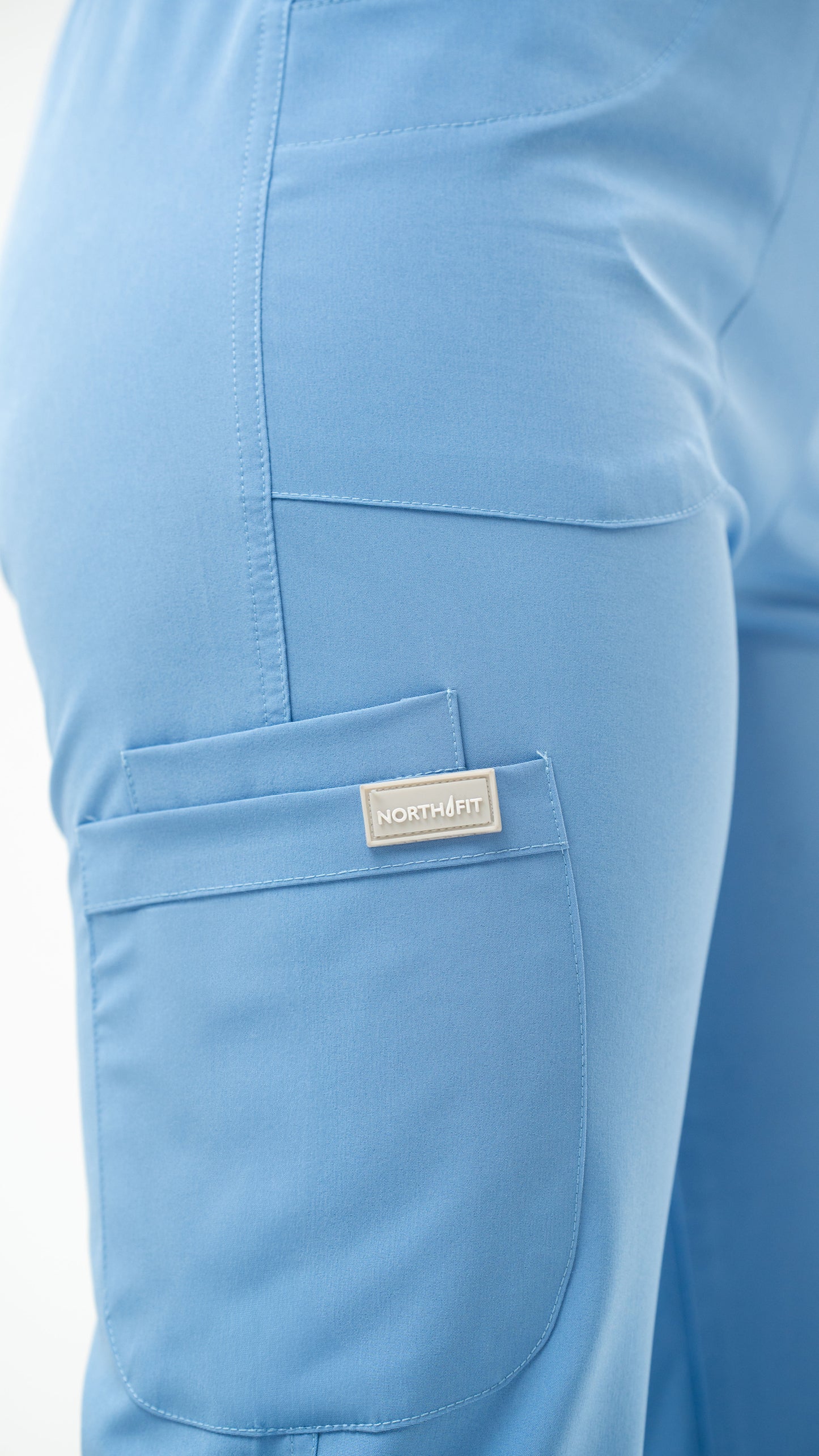 North-Based | Lux-line| Milan Blue | grey ribbon