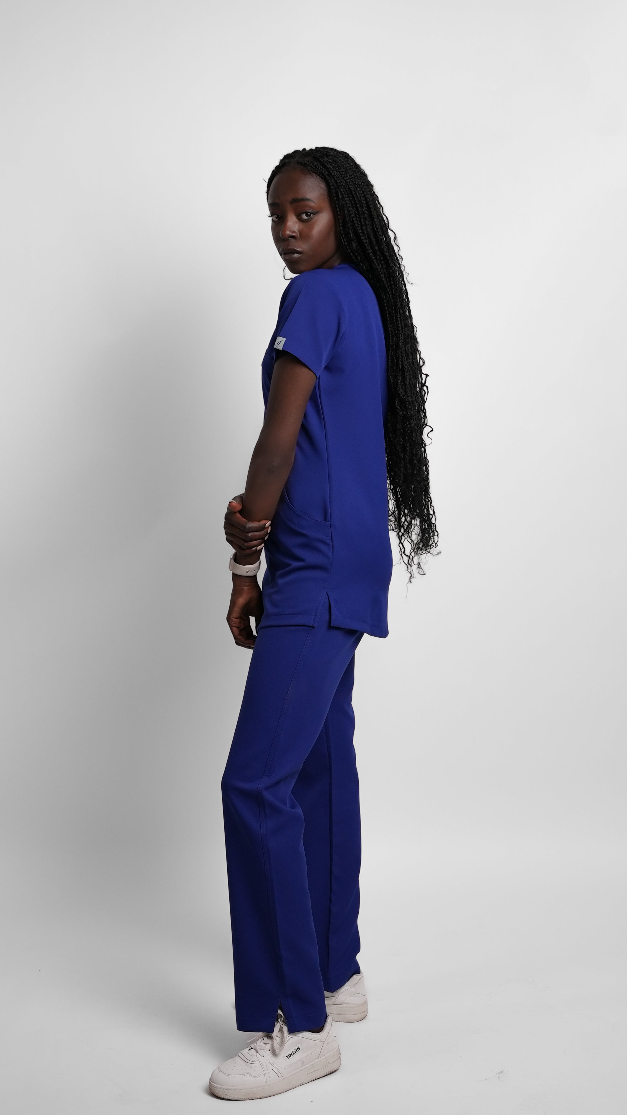 NorthWrapped Berlin Blue Northfit scrubs