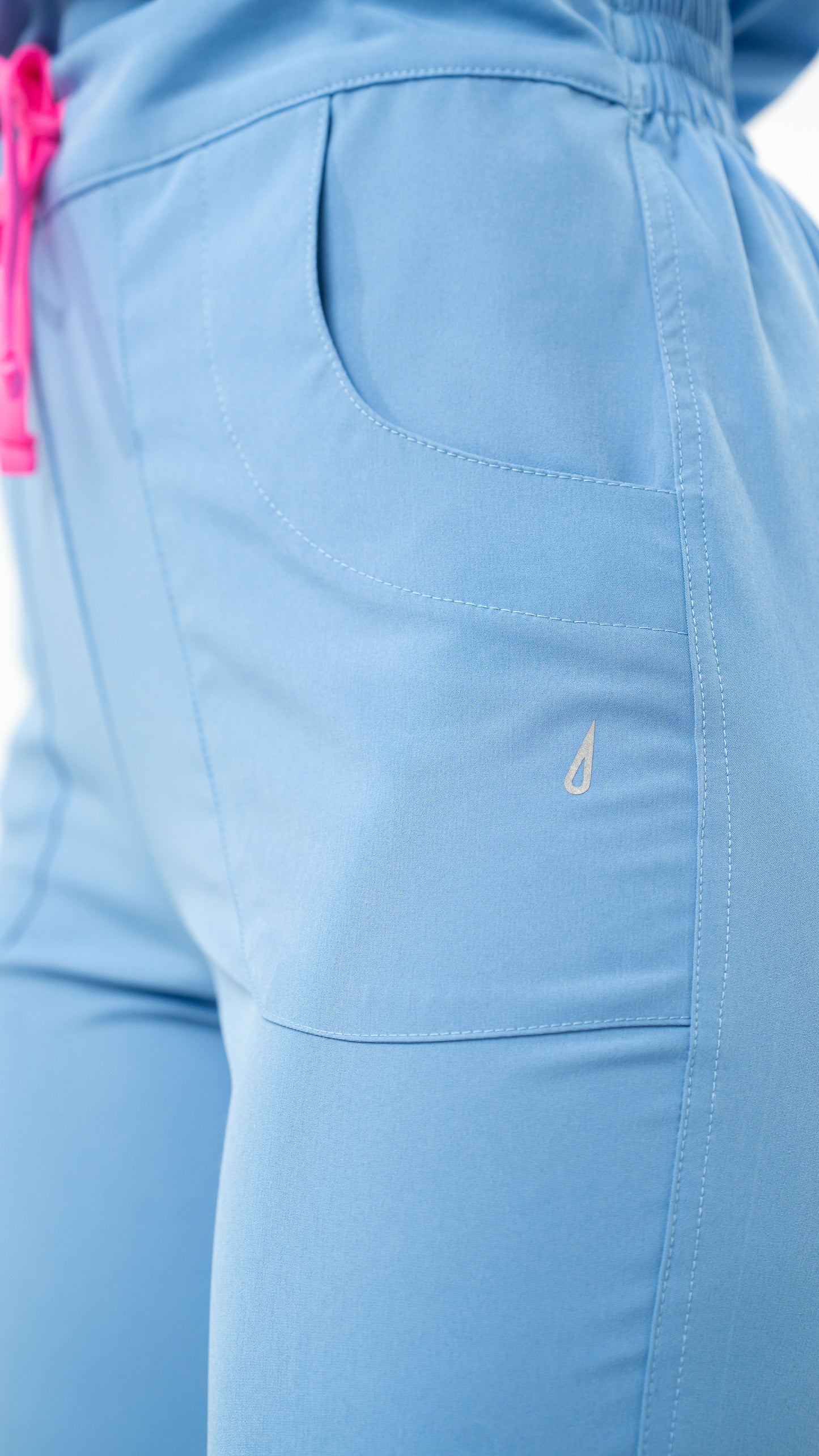 North-Based | Lux-line| Milan Blue | pink ribbon
