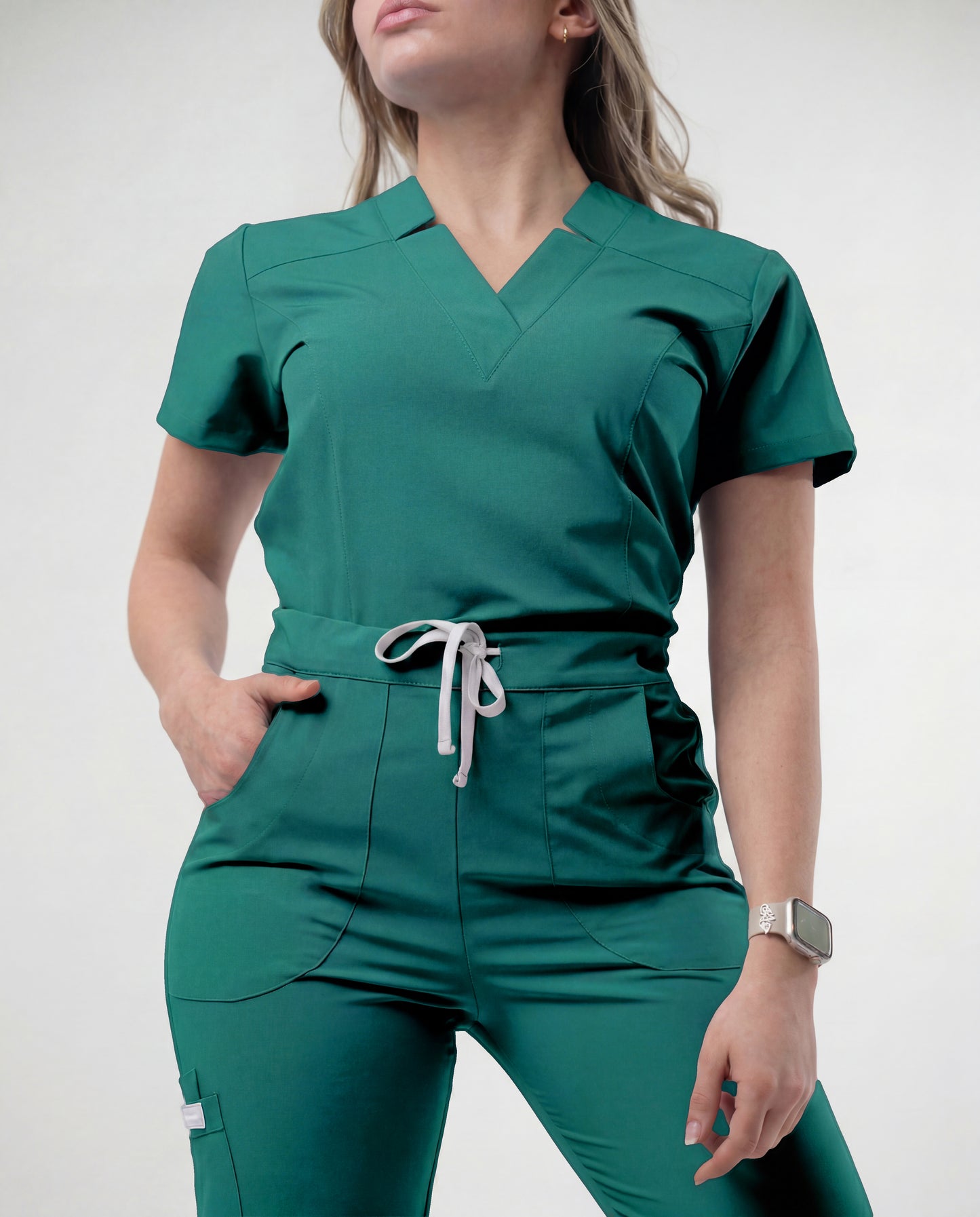 North-Notched | Lux-line| Aurora Green